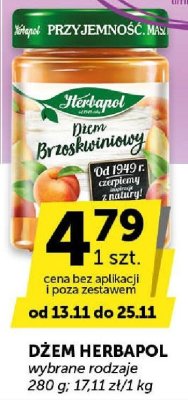 Dżem Herbapol brzoskwiniowy promocja w ABC