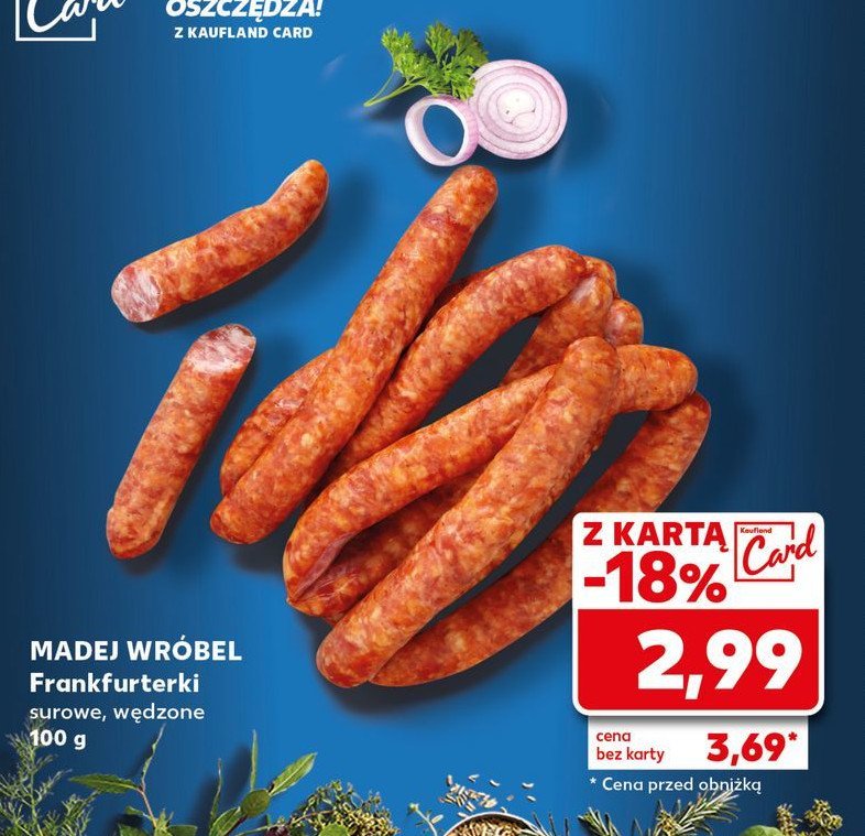 Frankfurterki Madej & wróbel promocja