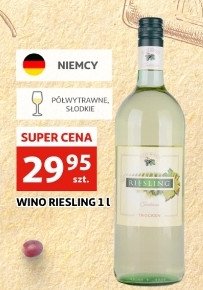 Wino RIESLING TROCKEN promocja w Twój Market