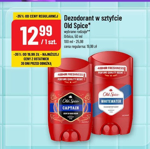 Dezodorant Old spice captain promocja w POLOmarket