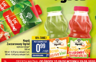 Napój banan-truskawka-pomarańcza