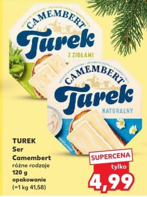 Ser Camembert różne rodzaje 120 g promocja w Kaufland