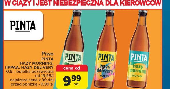 Piwo Pinta iippaa promocja