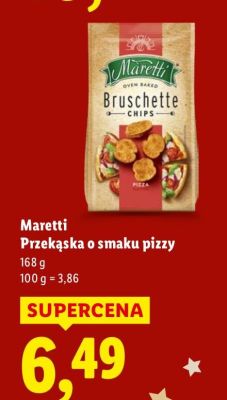 Przekąska o smaku pizzy promocja w Lidl