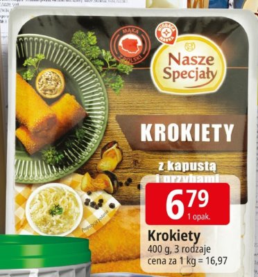 Krokiety promocja w Leclerc