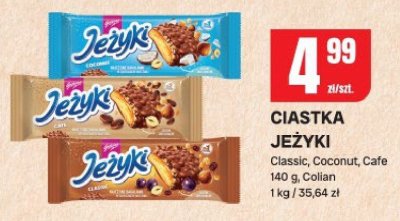 Ciastka Jeżyki Classic, Coconut, Cafe promocja w Chorten