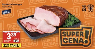 Szynka od szwagra promocja w Delikatesy Centrum