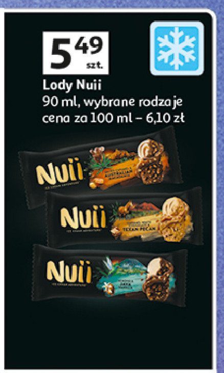 Lód macadamia Nuii promocja w Auchan