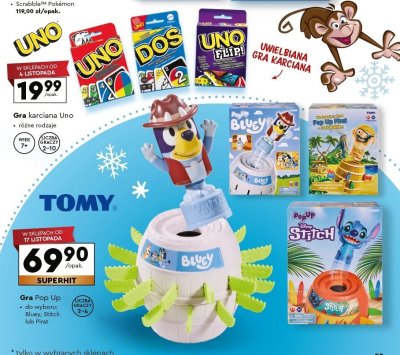 Gra Pop Up Bluey promocja w Biedronka