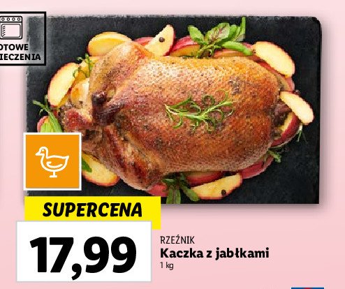 Kaczka z jab艂kami gr贸jeckimi Rze藕nik codzienna dostawa promocja