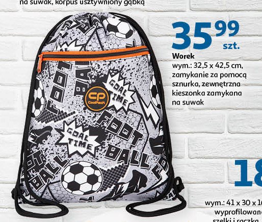 Worek szkolny goal Coolpack promocja