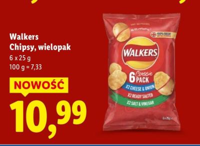 Chipsy, wielopak promocja w Lidl
