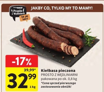 Kie艂basa promocja w Intermarche