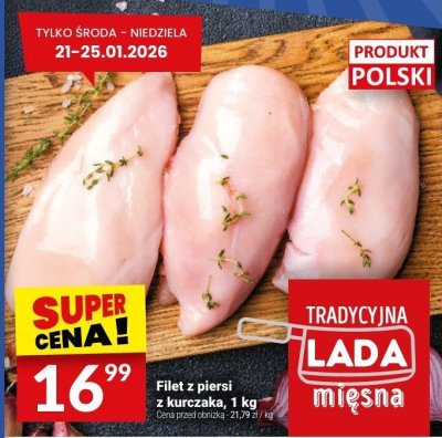 Filet z piersi z kurczaka, 1 kg promocja w Twój Market