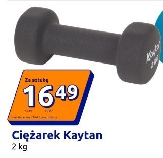 Ciężarek 2 kg promocja w Action
