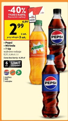 Napój wybrane rodzaje 0,5 l promocja w Intermarche