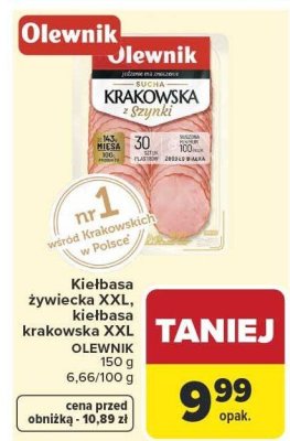 Kiełbasa promocja w Carrefour