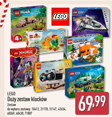 Klocki LEGO duży zestaw  promocja w Aldi