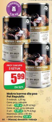 Karma dla psa promocja w Dino