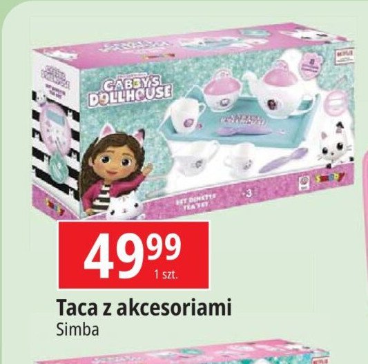 Taca z akcesoriami koci domek gabi Smoby promocja