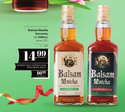 Balsam Mnicha korzenny 0,5l promocja w POLOmarket