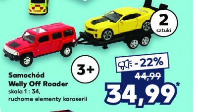 Samoch贸d welly off roader promocja
