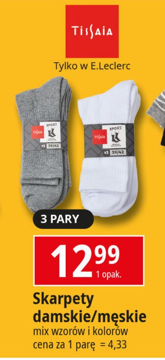 Skarpety męskie Tissaia promocja