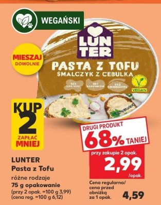 Smalczyk roślinny z tofu i cebulką promocja w Kaufland