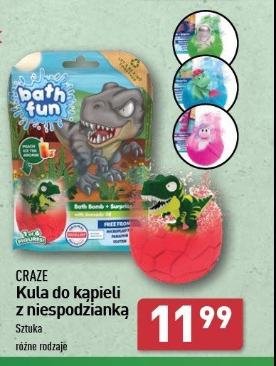 Kula do kąpieli z niespodzianką Craze promocja w Aldi