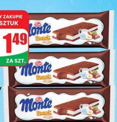 Kanapka Monte Snack promocja w Dino