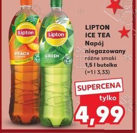 Herbata mrożona peach Lipton ice tea promocja w Kaufland