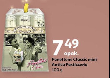 Babka panettone mini Antica pasticceria promocja w Auchan