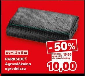 Agrowłóknina 5 x 2 m Parkside promocja w Kaufland