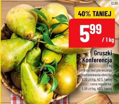 Gruszki promocja w POLOmarket