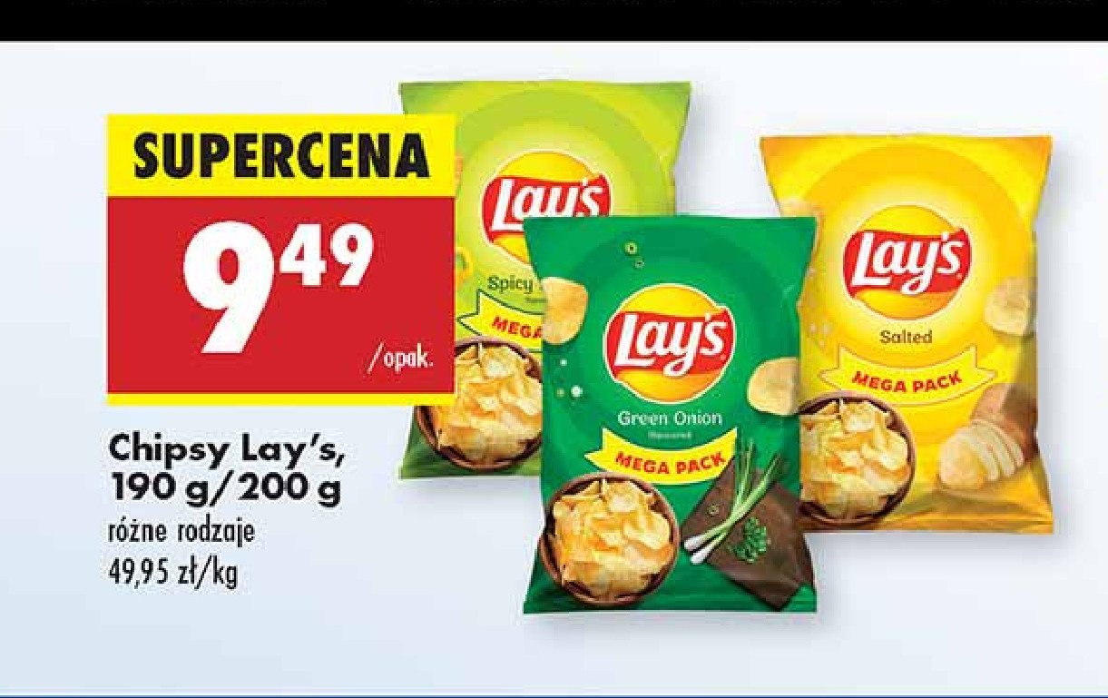 Chipsy spicy paprika Lay's Frito lay lay's promocja