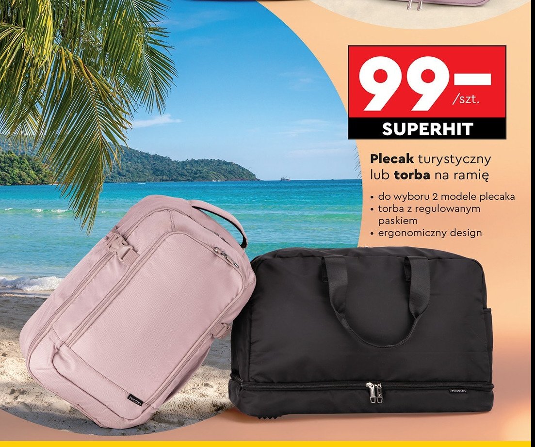 Torba na ramie promocja w Biedronka