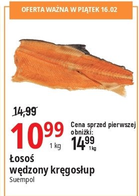 Łosoś kręgosłupy Suempol promocja