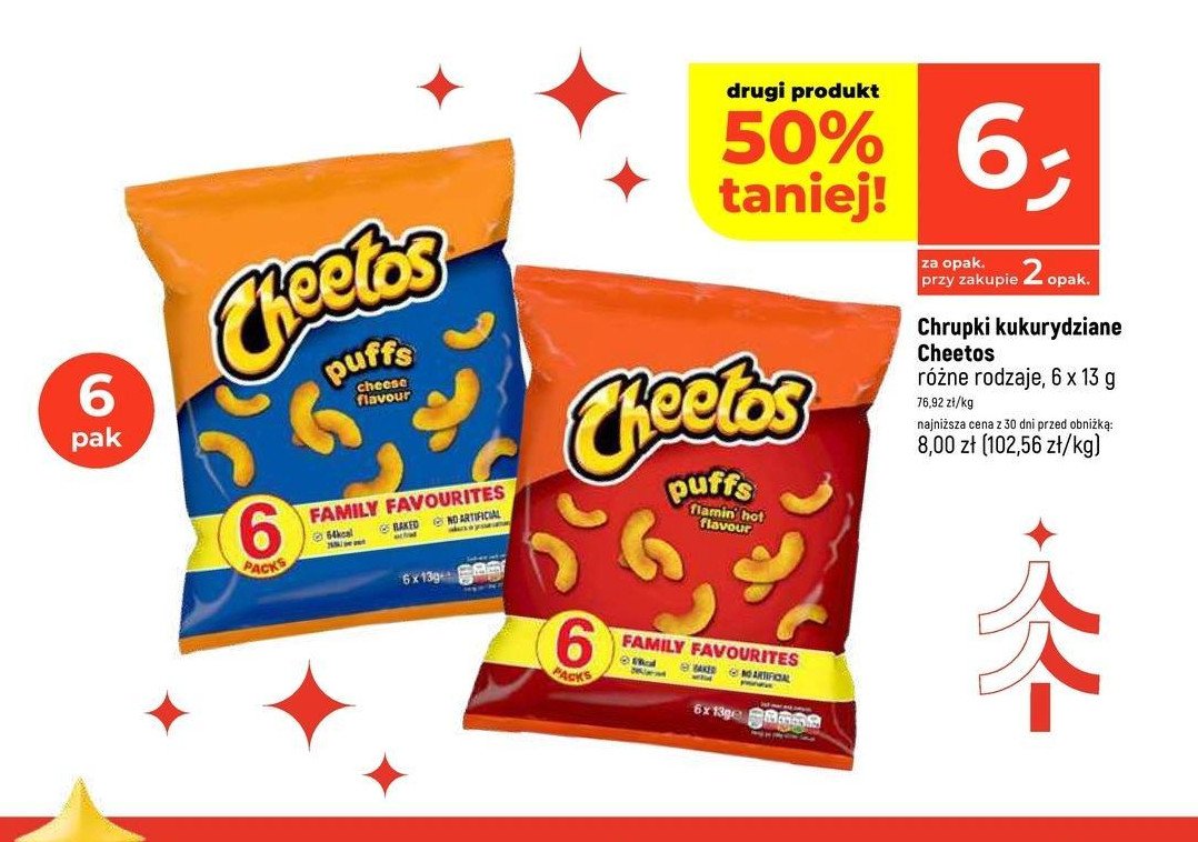 Chrupki serowe Cheetos puffs promocja