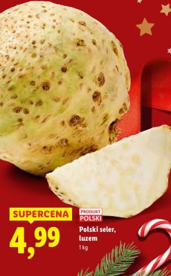 Polski seler, luzem 1 kg promocja w Lidl
