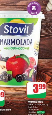 Marmolada różne rodzaje promocja w Dino