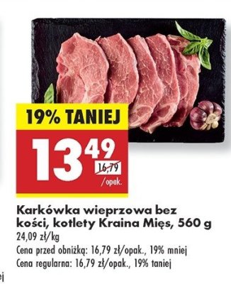 Kark贸wka wieprzowa bez ko艣ci Kraina mi臋s promocja