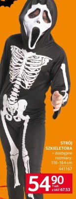 Strój szkieletora promocja w Selgros