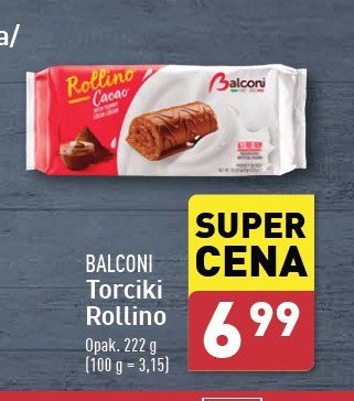 Rolada czekoladowa Balconi promocja