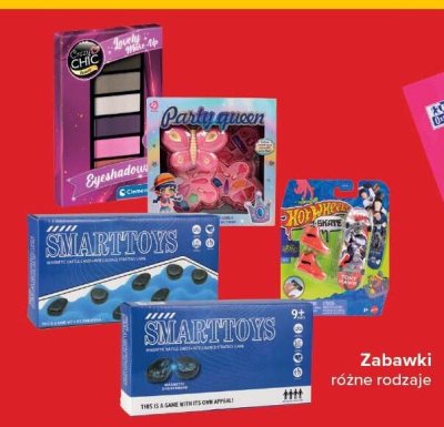 Zabawki różne rodzaje promocja w Carrefour