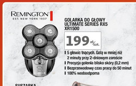 Golarka męska rx5 xr1500 Remington promocja w Auchan