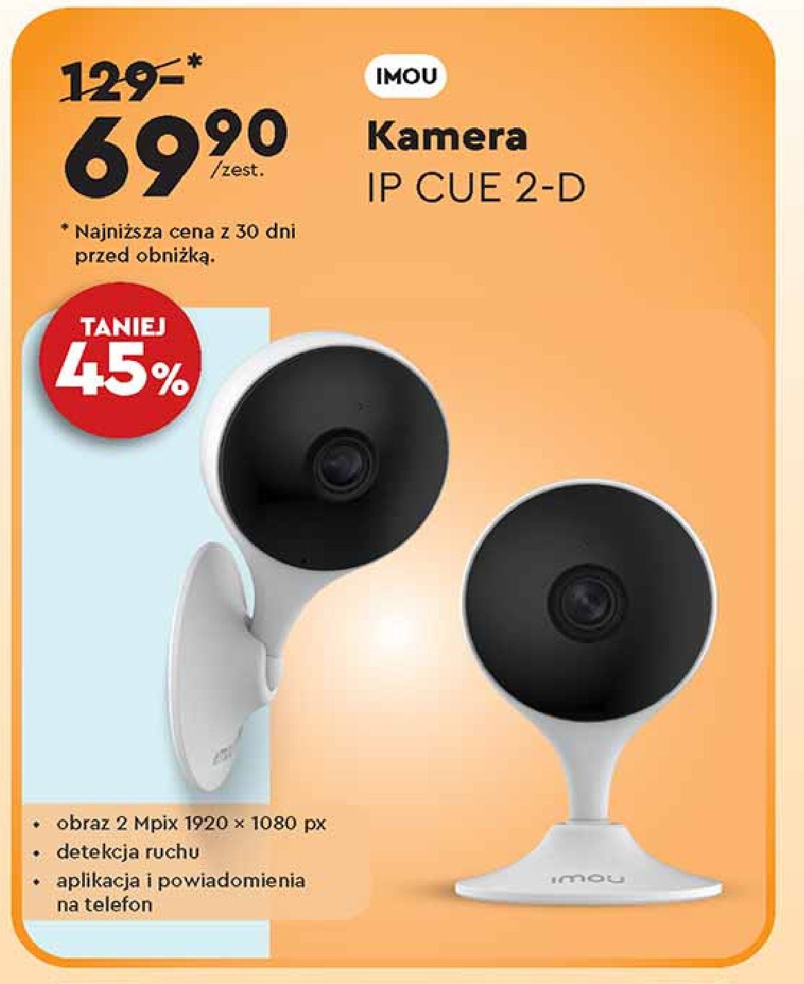 Kamera ip cue 2-d IMOU promocja