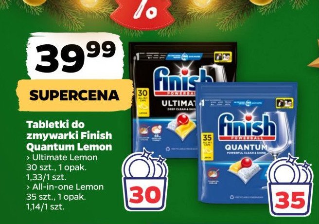 Tabletki do zmywarek lemon promocja w Netto