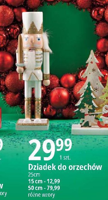 Dziadek do orzechów 50 cm promocja w Biedronka