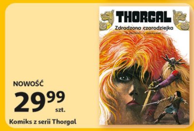 Komiks Thorgal Zdradzona czarodziejka Auchan promocja w Auchan