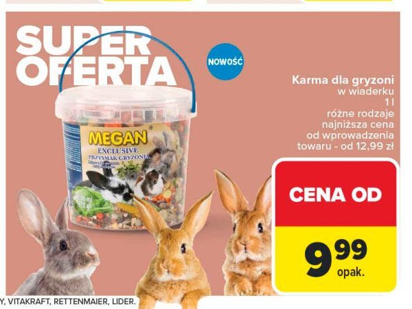 Karma dla gryzoni promocja w Carrefour